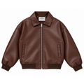 Leather Jacket / Brown