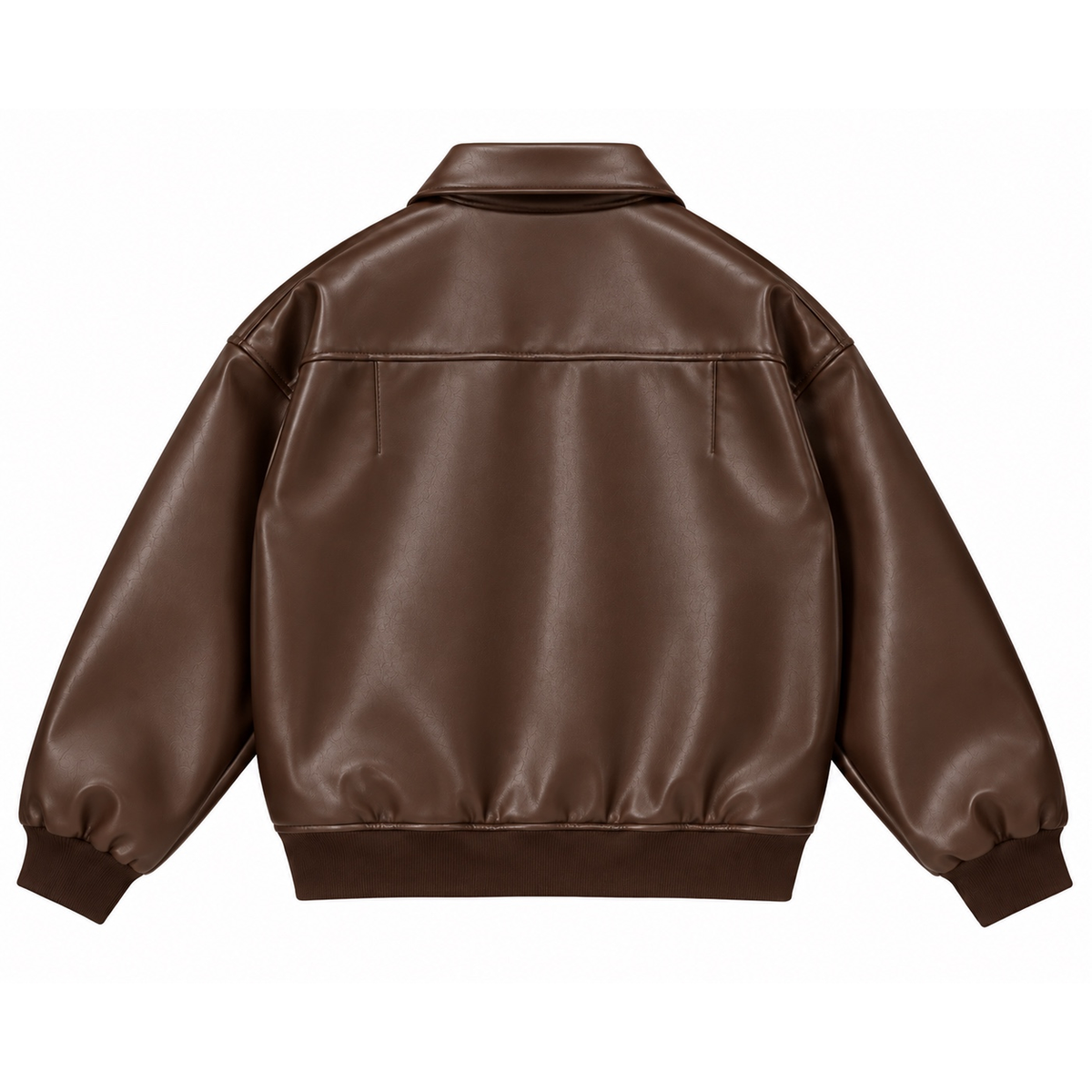 Leather Jacket / Chocolate Brown
