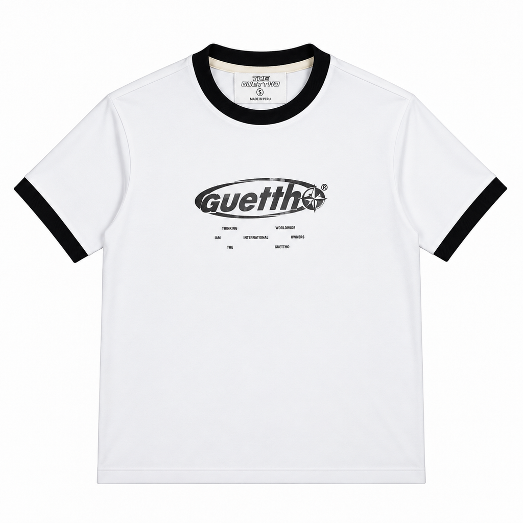 Baby Tee Guettho Star / White