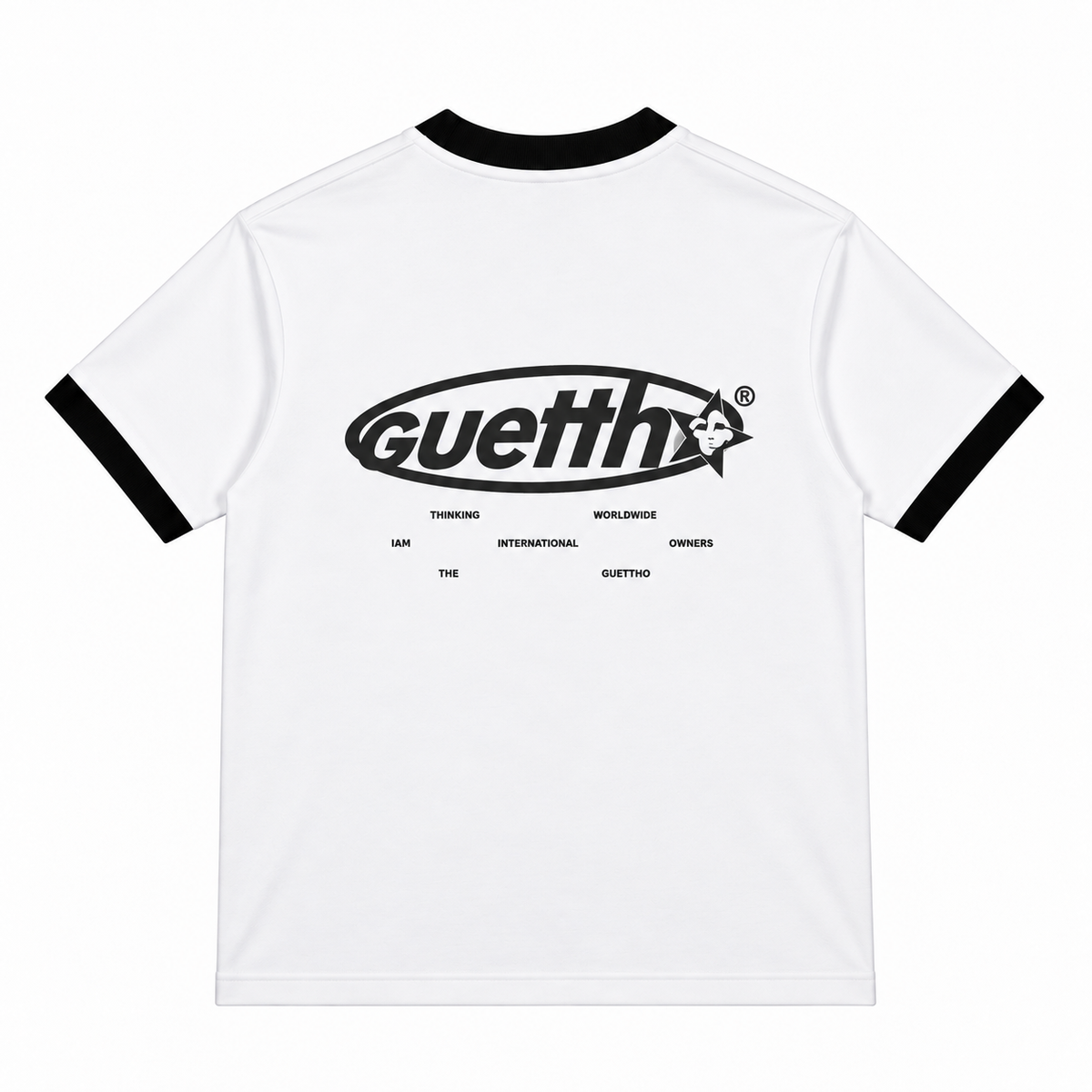 Baby Tee Guettho Star / White
