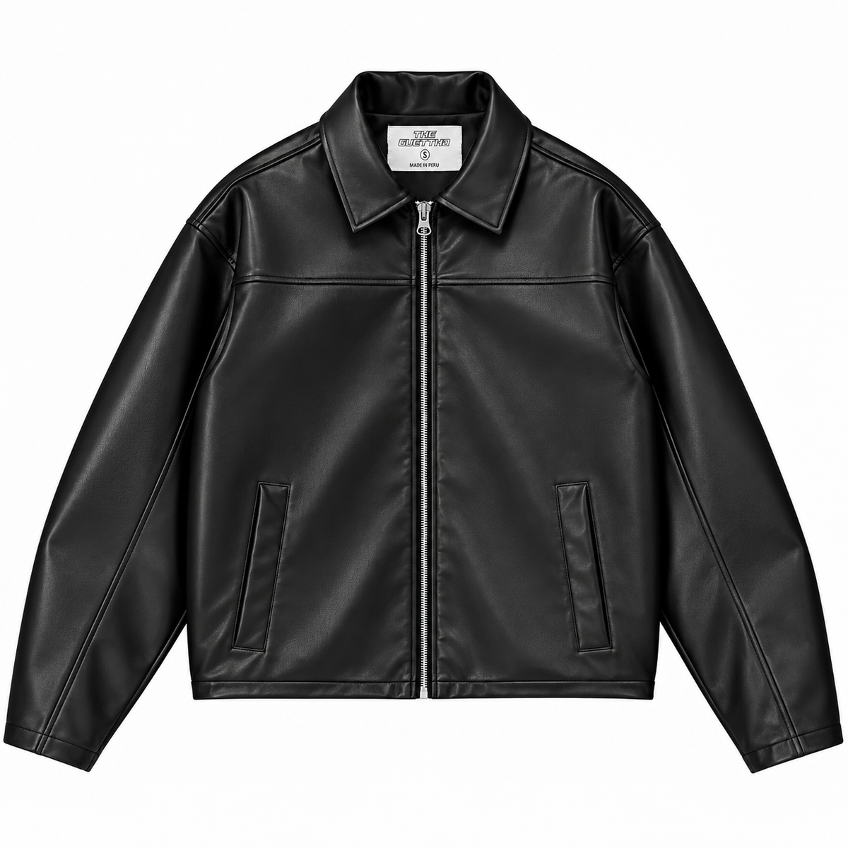 Leather Jacket Slim Fit / Black