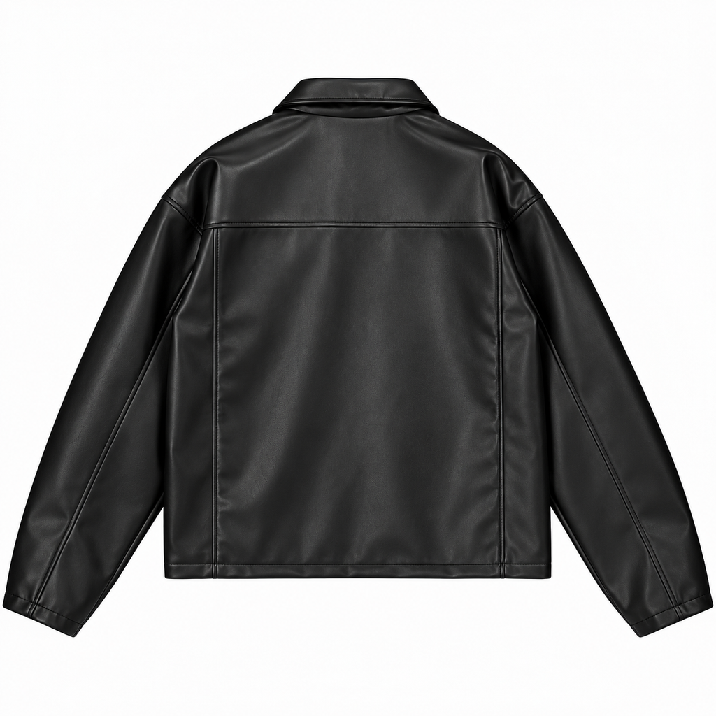 Leather Jacket Slim Fit / Black